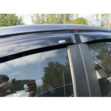 Дефлекторы окон Ford Focus II 2004-2011 Sedan/HB накладные (DEFL) Q2-3